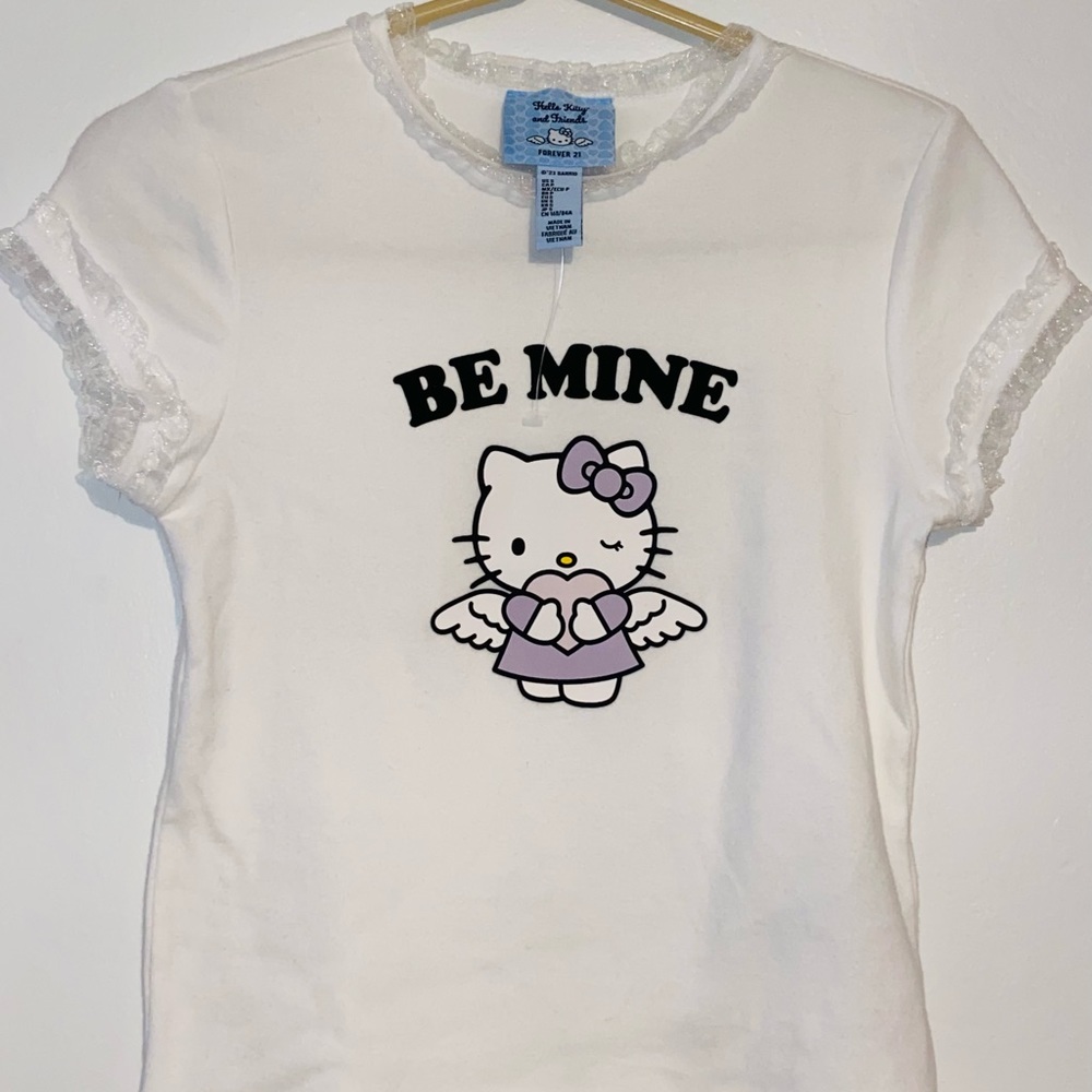 Hello Kitty & Friends Lace Trim Tee